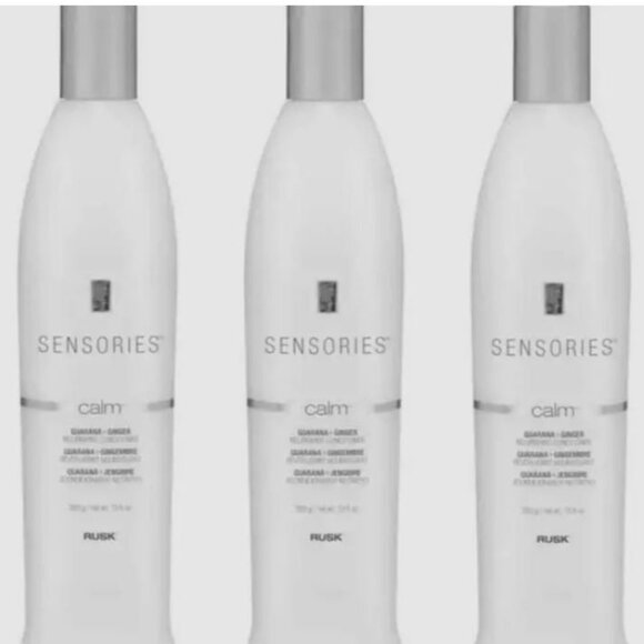 3 -RUSK Hair Care-Sensories Calm Nourishing Conditioner Guarana & Ginger 13.5 oz - Picture 1 of 1